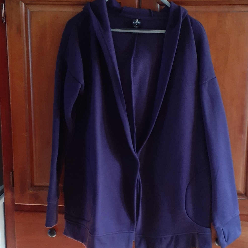 Jacket with hoodie